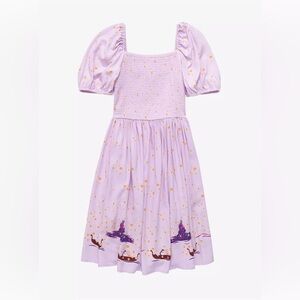 Disney Tangled Floating Lanterns Smocked Dress